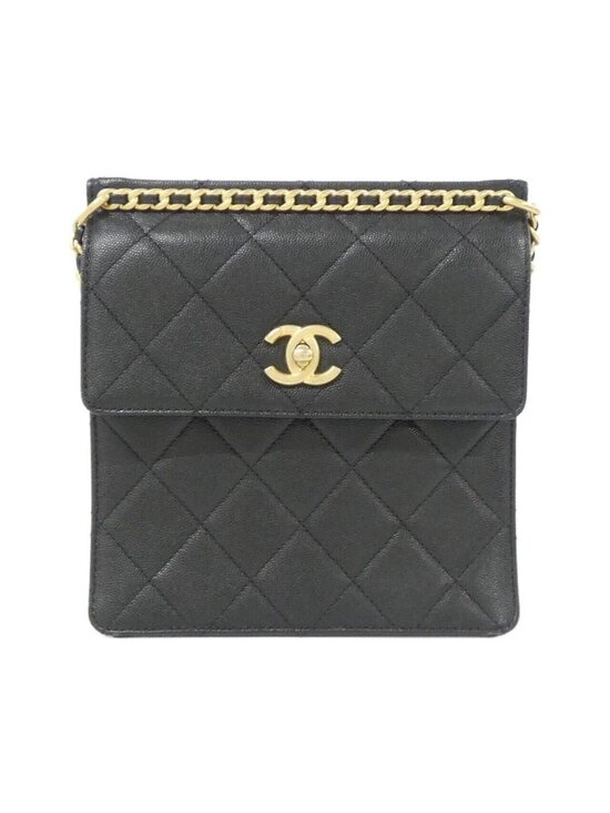 Chanel Backpack Sac Gold